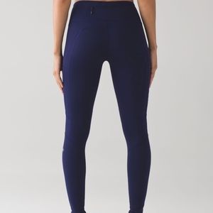 Lululemon Fresh Tracks fleece tights size 4